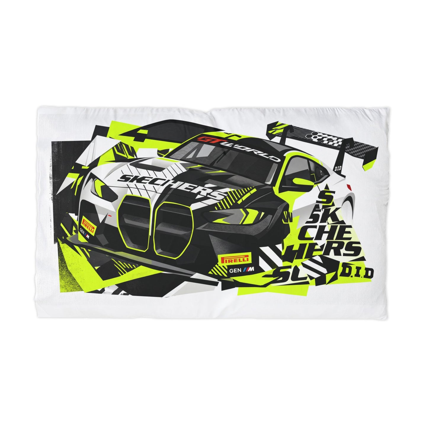 Valentino Rossi BMW M4 GT3 EVO GT World Challenge Microfiber Pillowcase