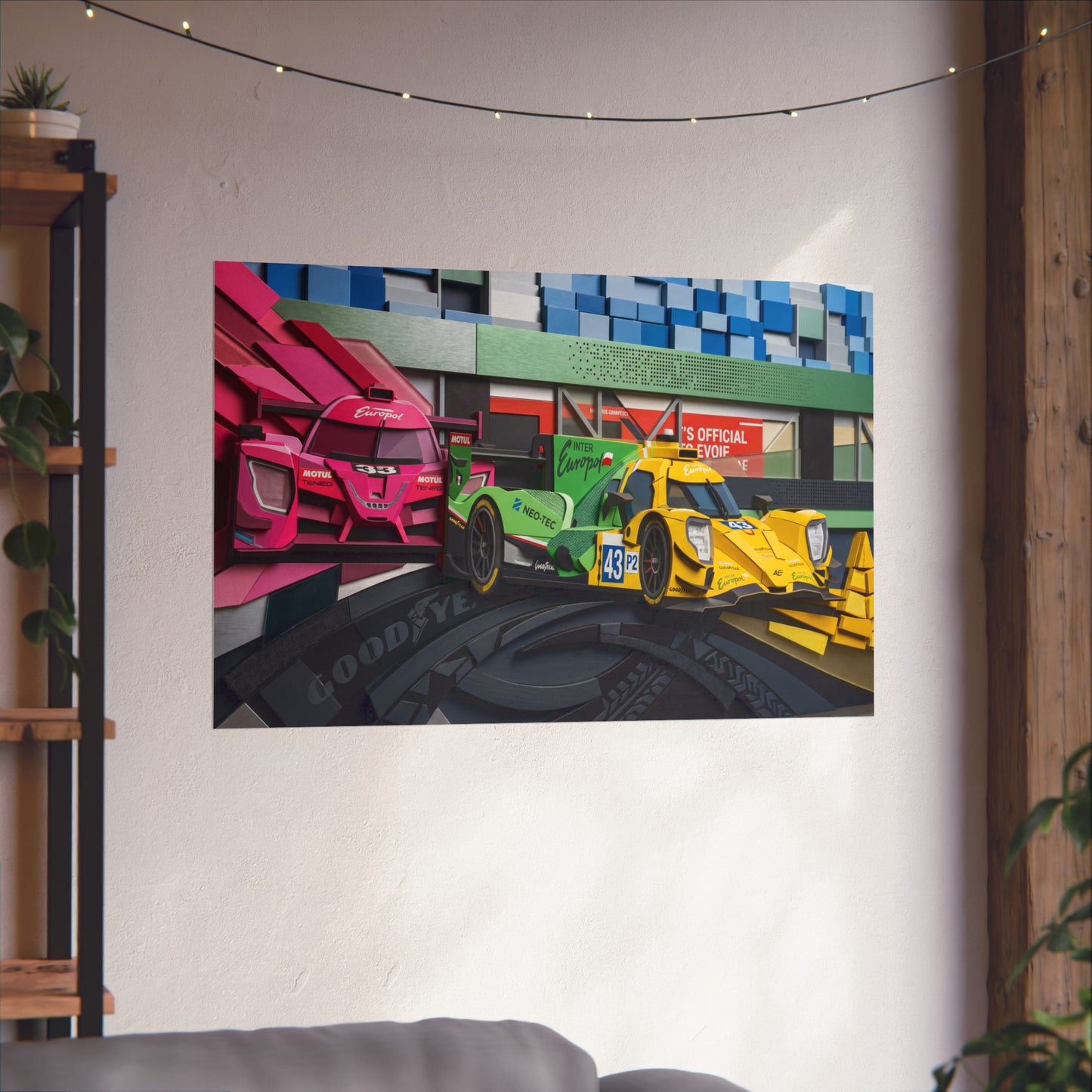 ELMS - European Le Man Series Fine Art Poster