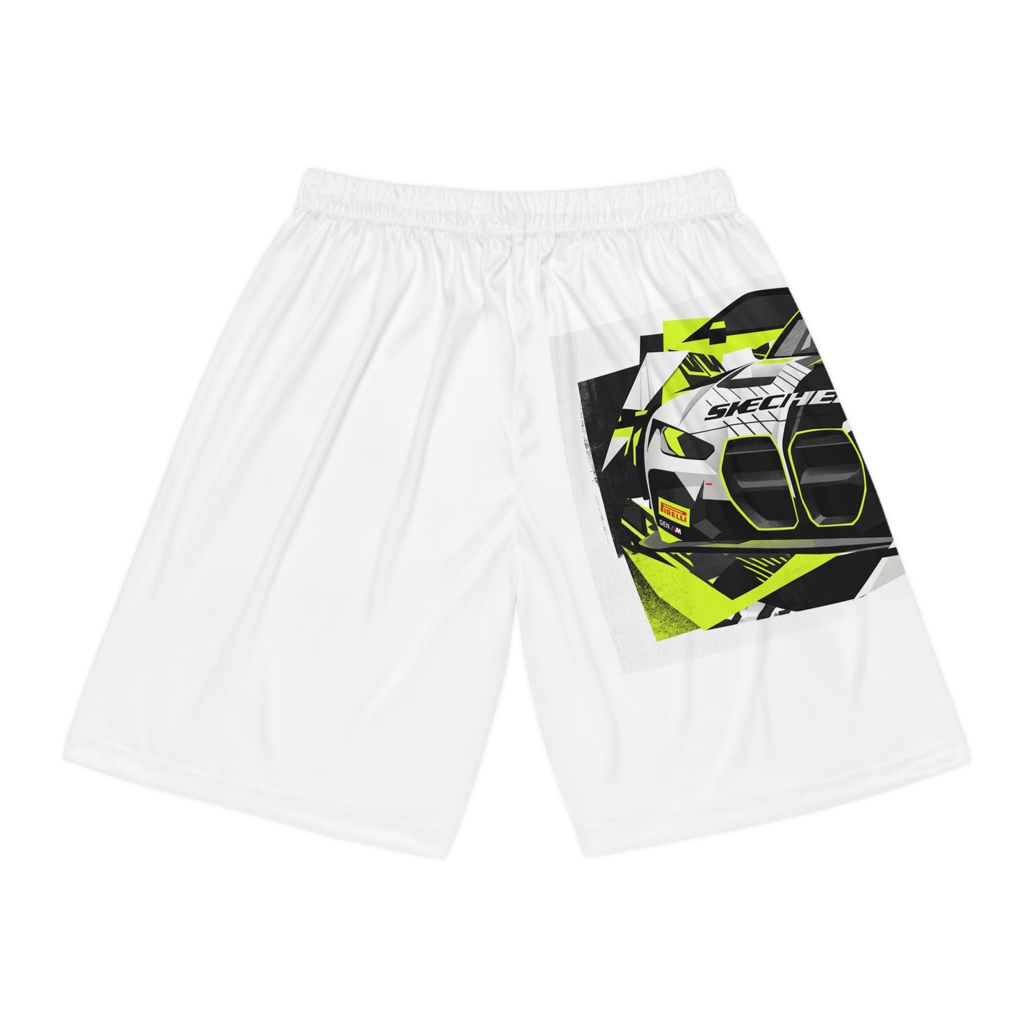 Valentino Rossi BMW M4 GT3 EVO GT World Challenge Cup Basketball Shorts