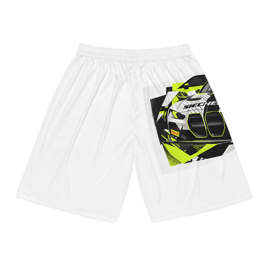 Valentino Rossi BMW M4 GT3 EVO GT World Challenge Cup Basketball Shorts