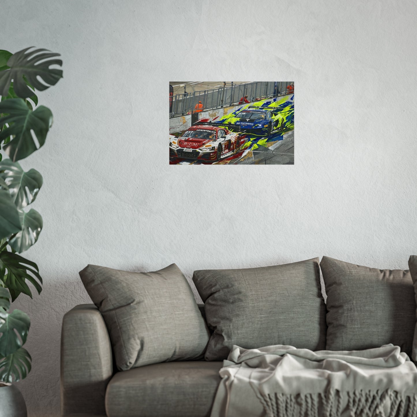 Audi Racing Fine Art Poster
