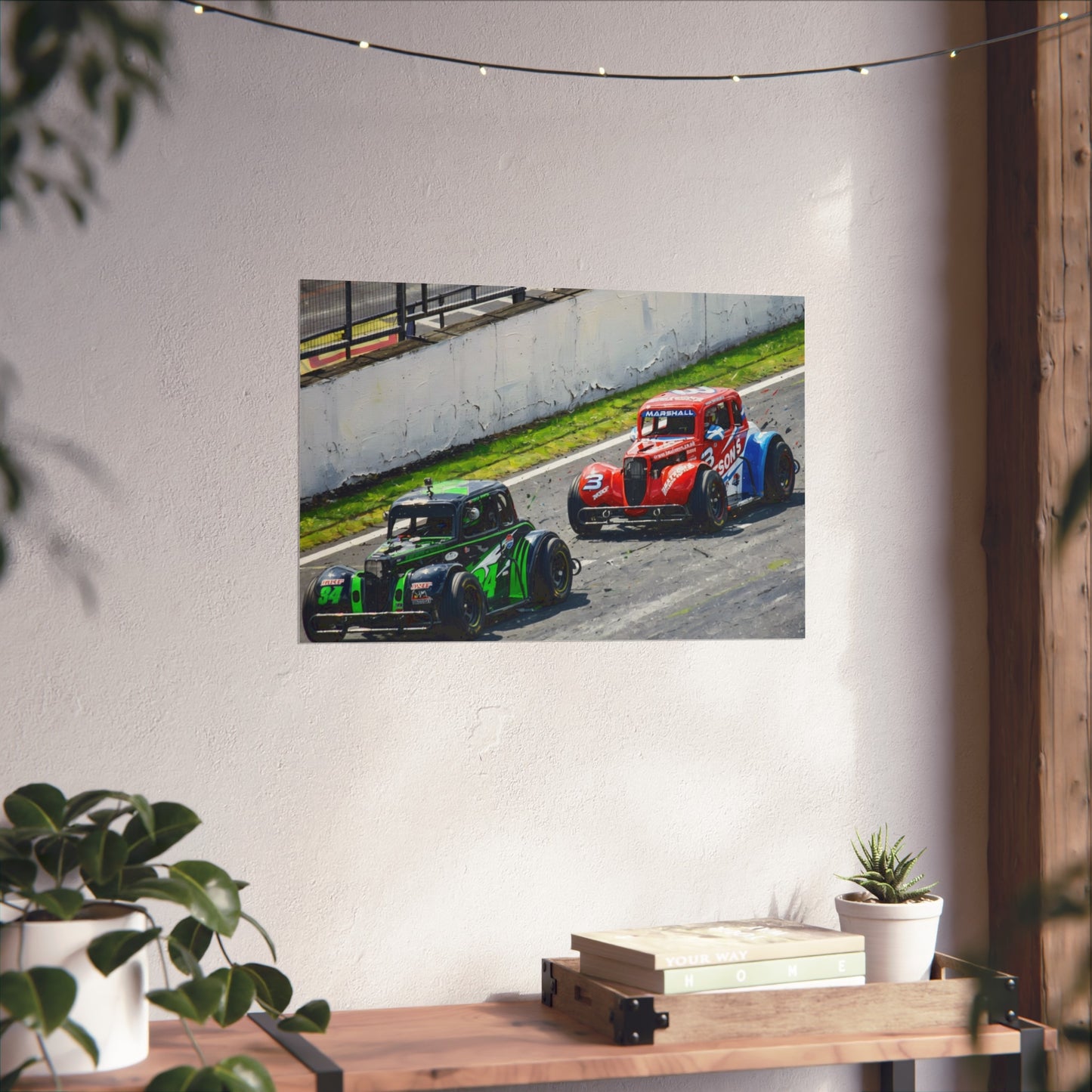Brands Hatch Legends Fine Art Poster