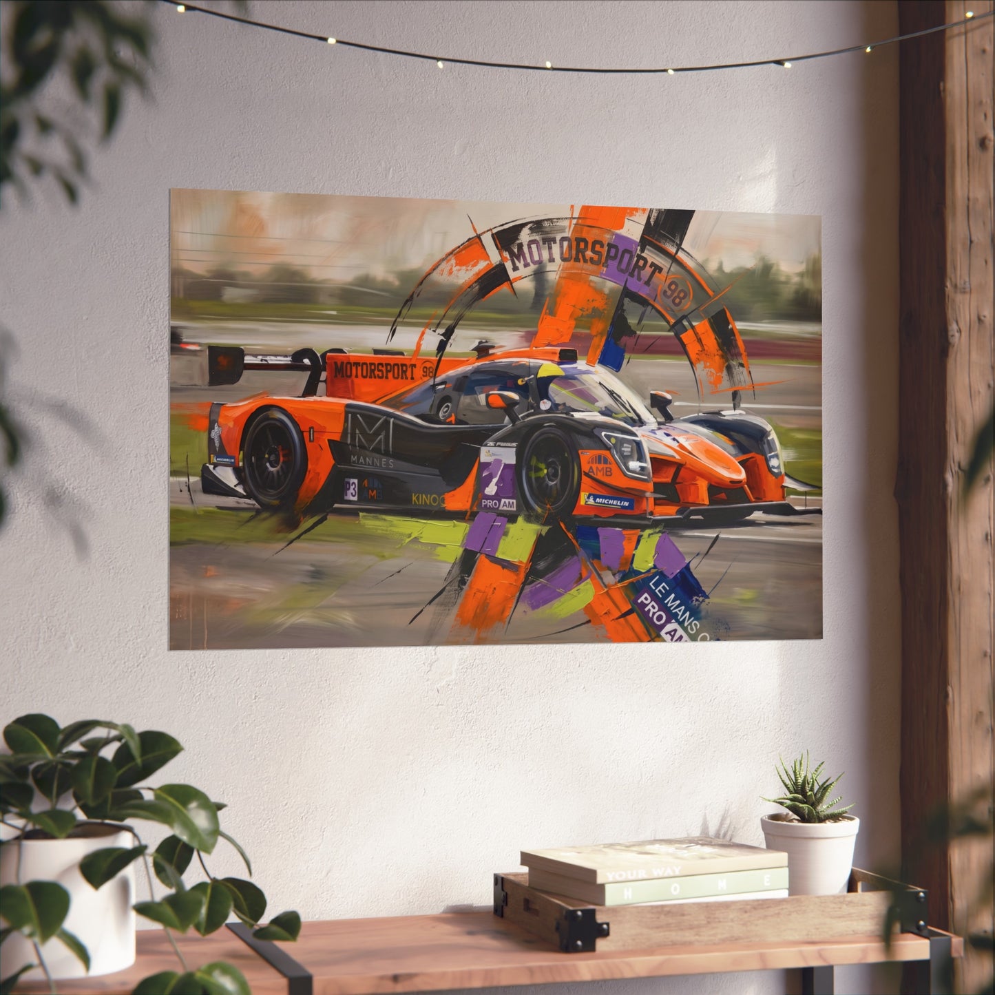 ELMS Le Mans Cup Fine Art Poster