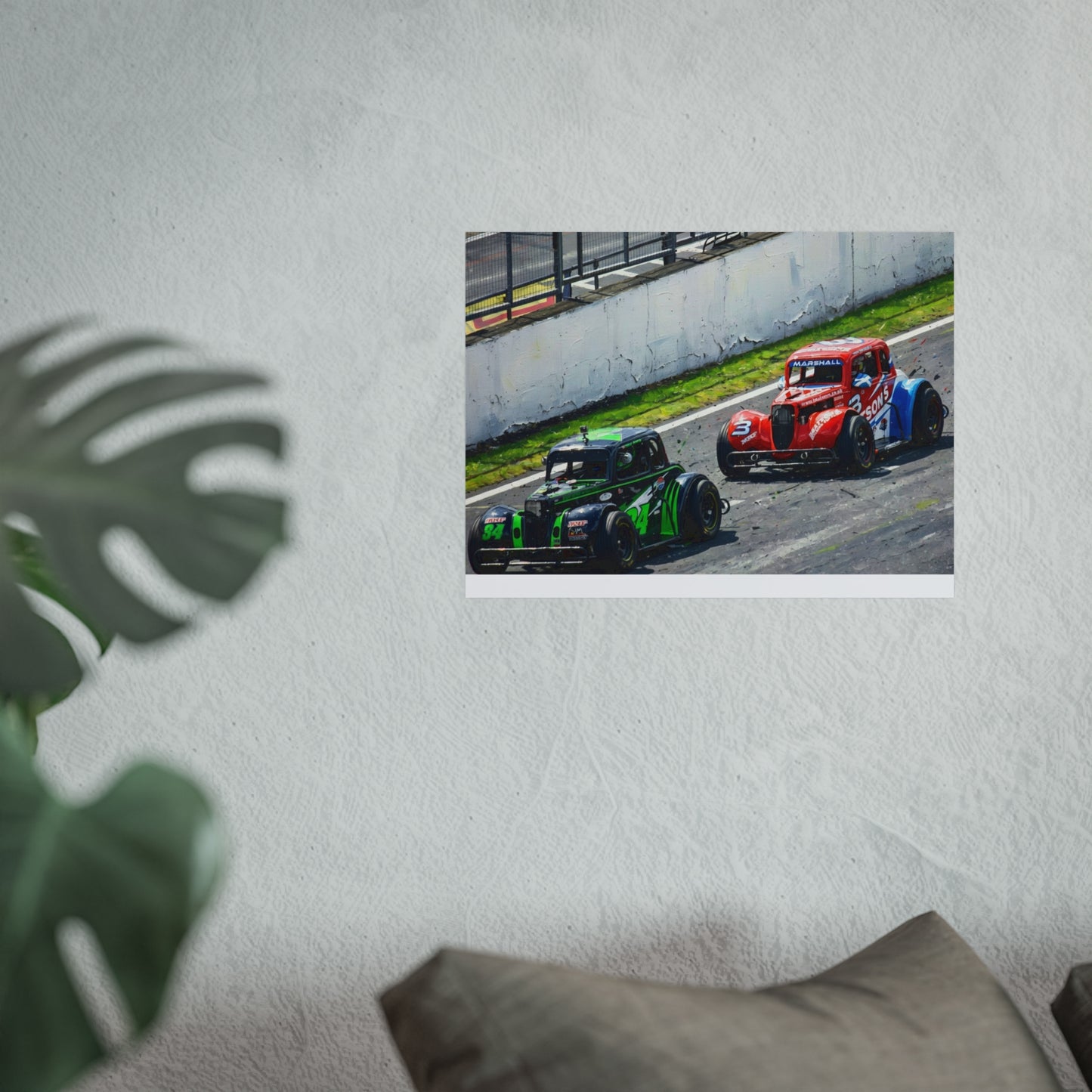 Brands Hatch Legends Fine Art Poster
