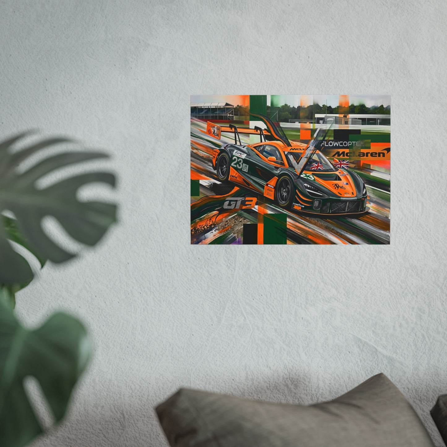 McLaren GT3 Fine Art Poster