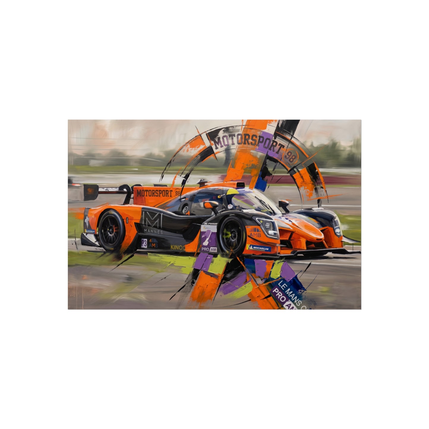 ELMS Le Mans Cup Fine Art Poster