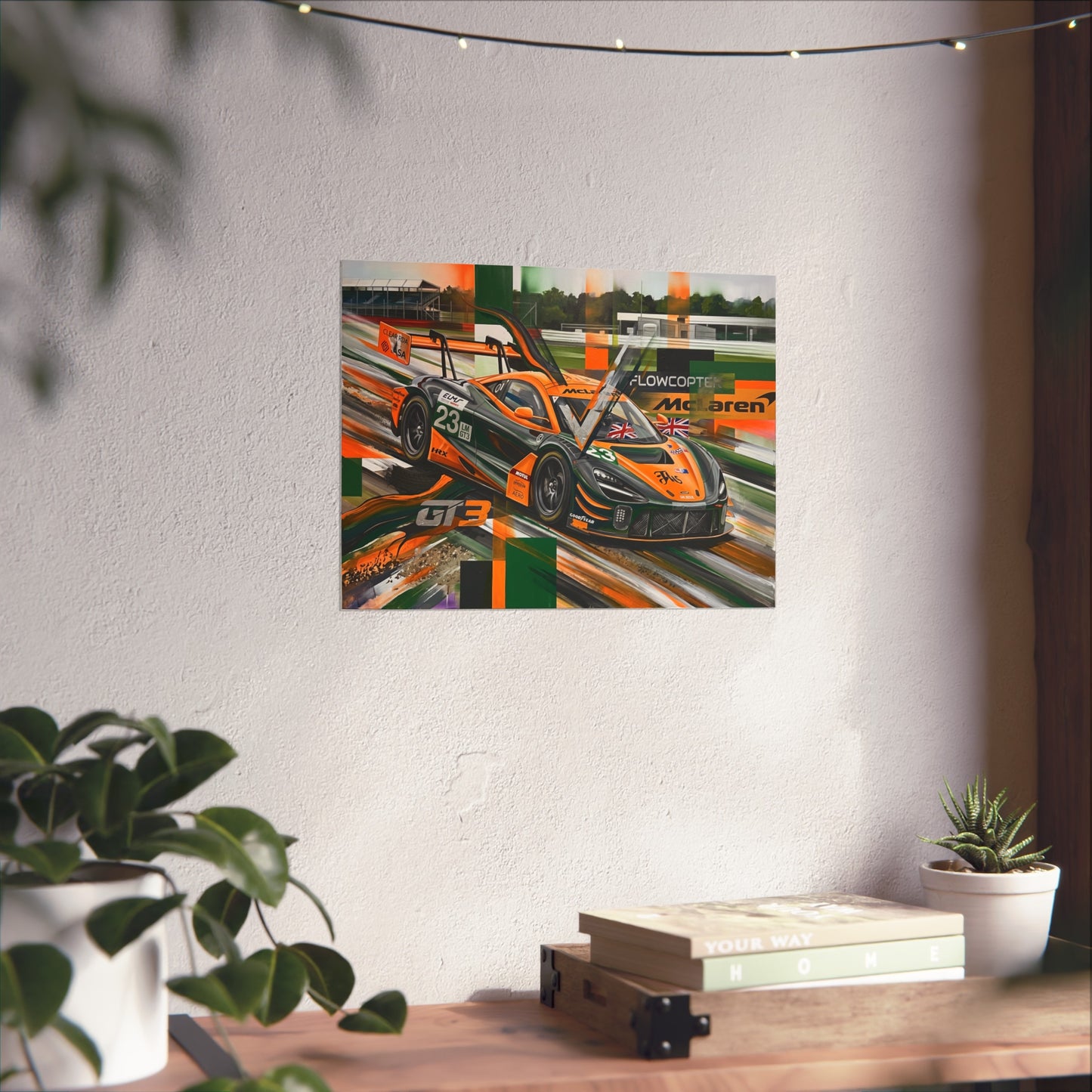 McLaren GT3 Fine Art Poster