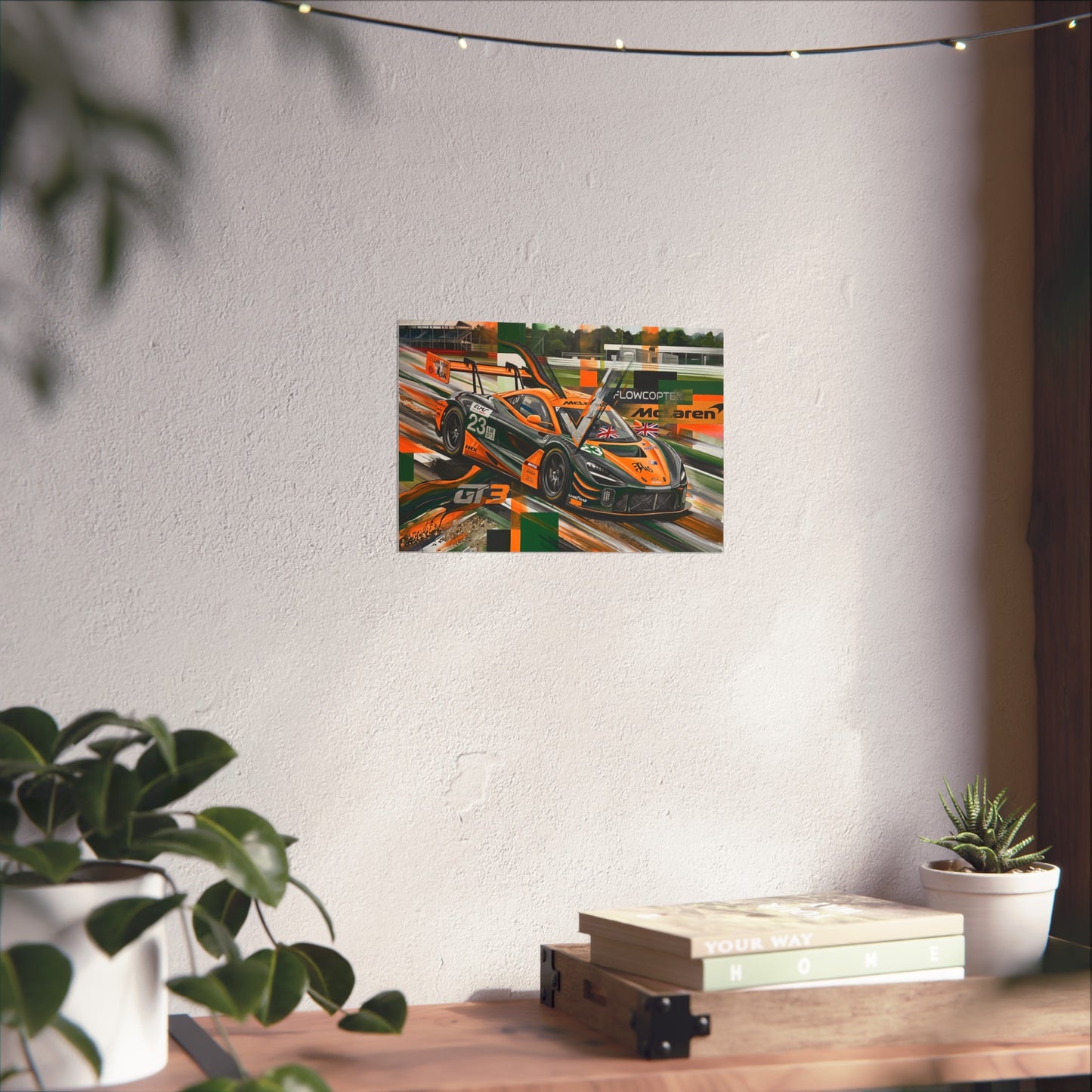 McLaren GT3 Fine Art Poster