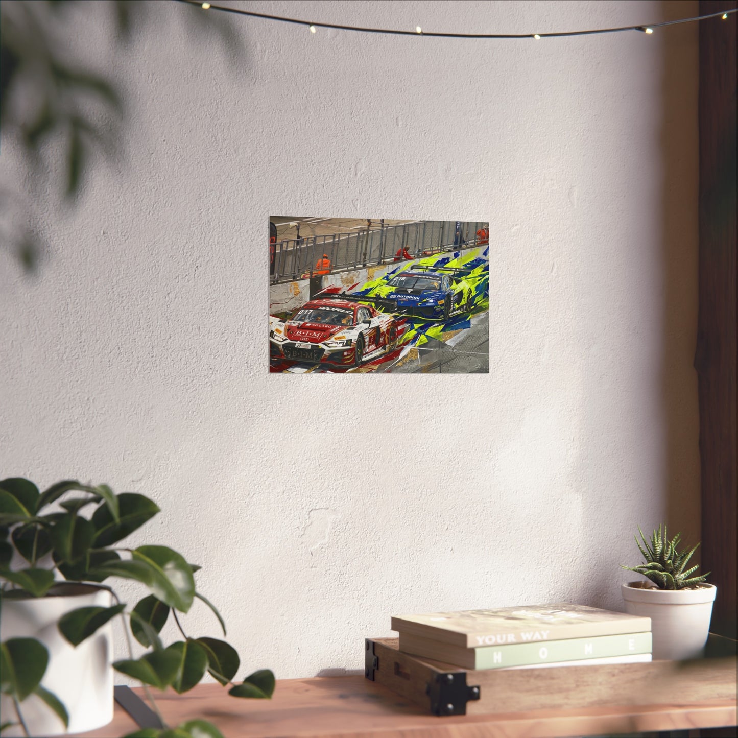 Audi Racing Fine Art Poster