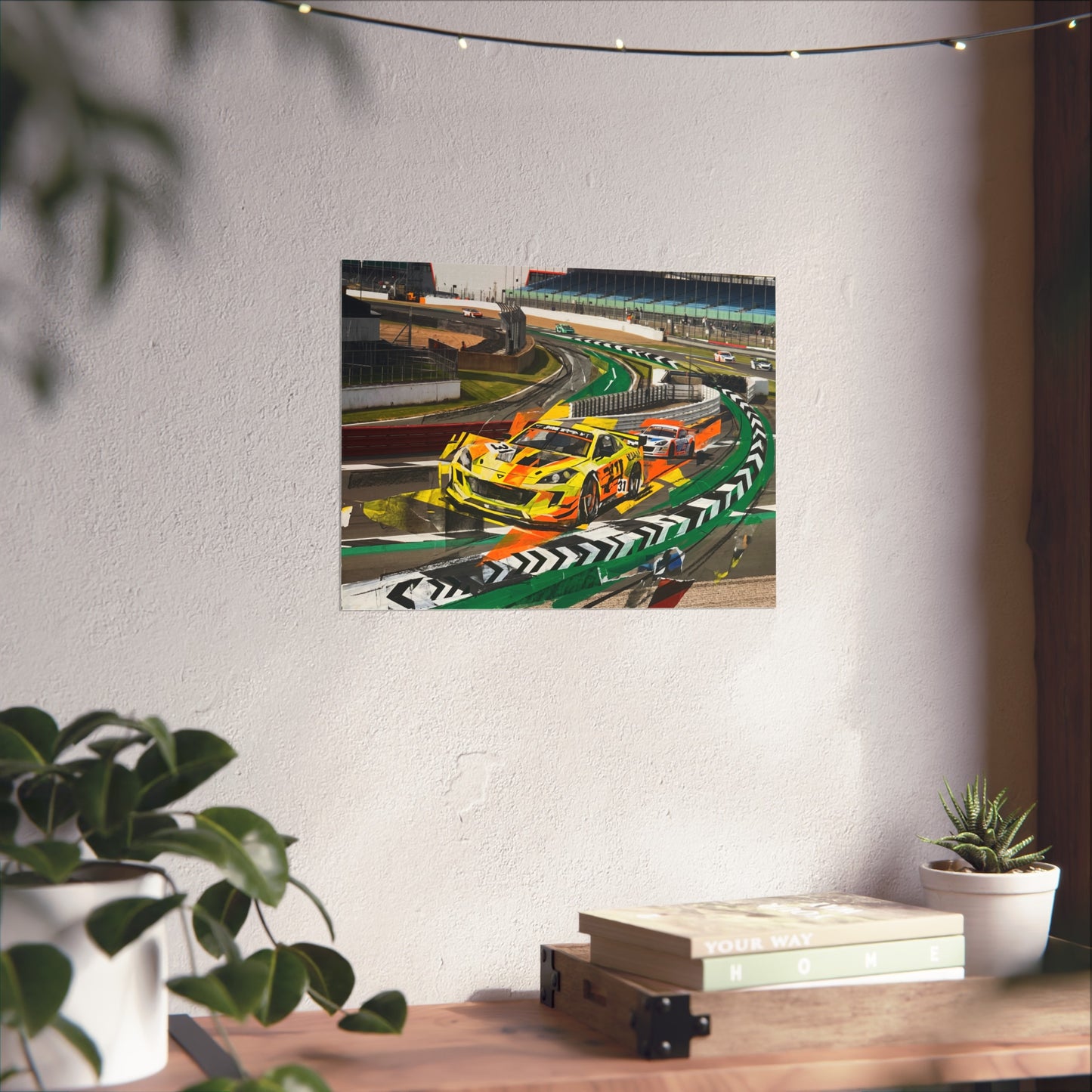 British GT Ginetta Racing Fine Art Poster