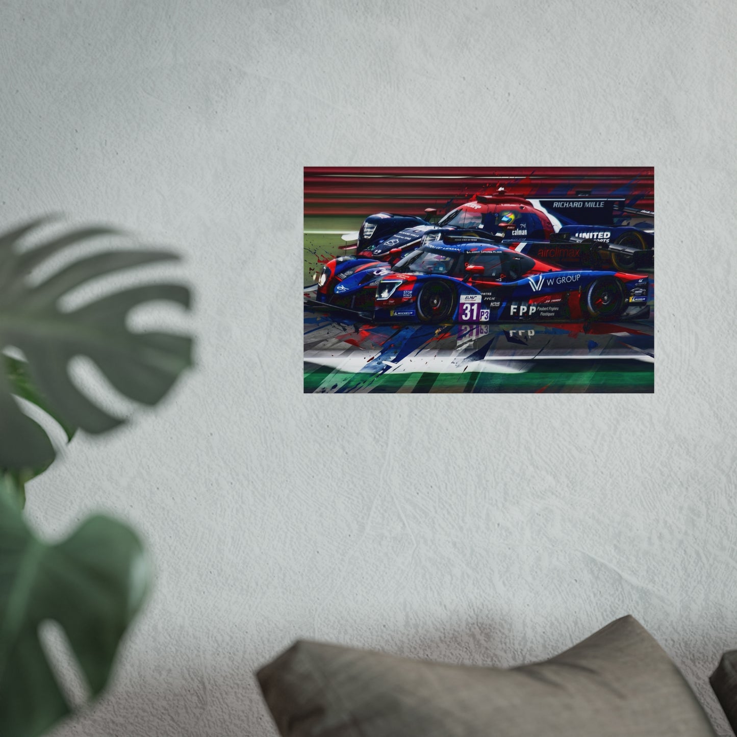 United Autosports Fine Art Poster