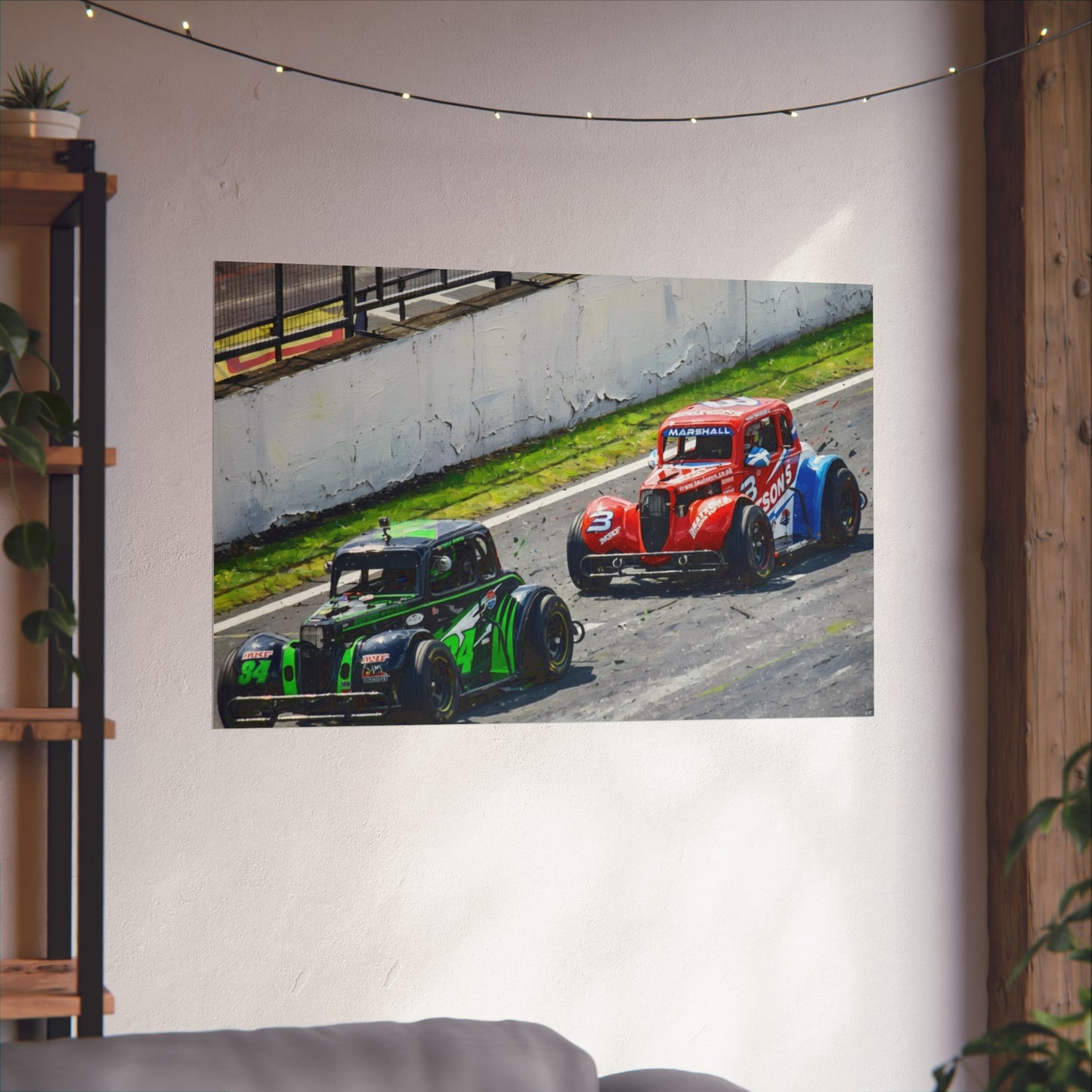 Brands Hatch Legends Fine Art Poster