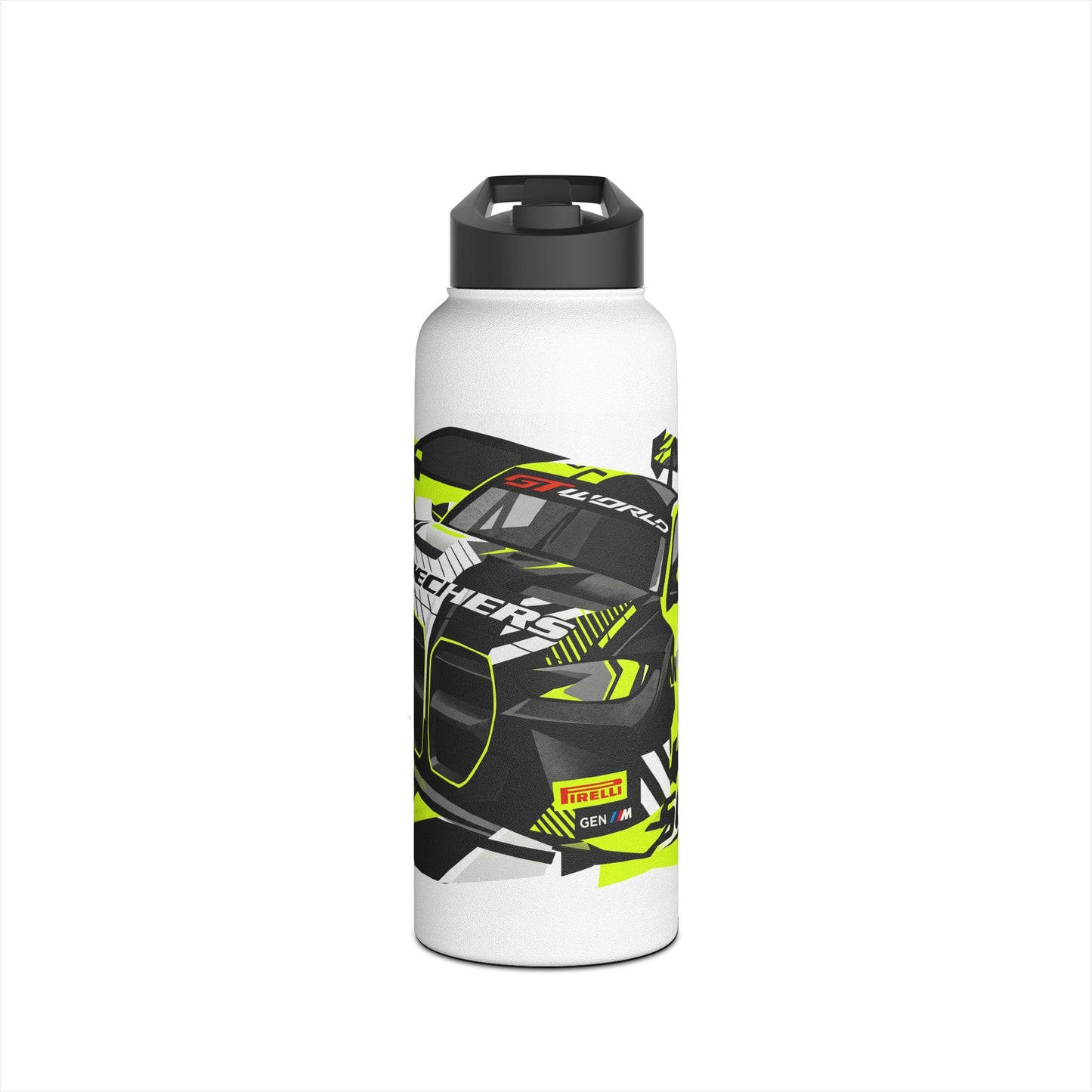 Valentino Rossi BMW M4 GT3 EVO GT World Challenge Europe Stainless Steel Water Bottle