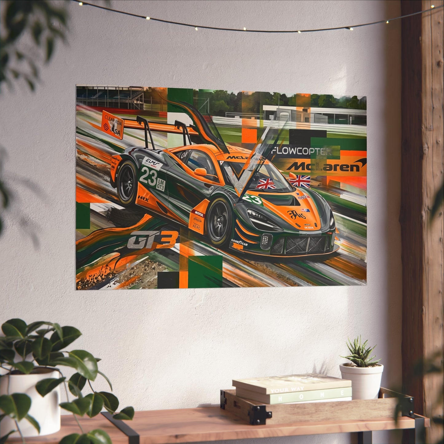McLaren GT3 Fine Art Poster