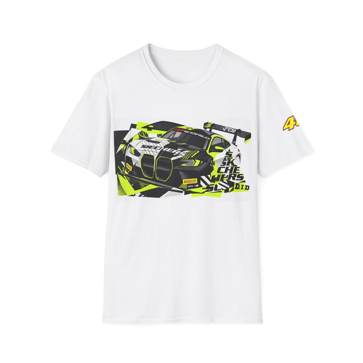 Valentino Rossi BMW M4 GT3 EVO GT World Challenge Europe Graphic T-Shirt