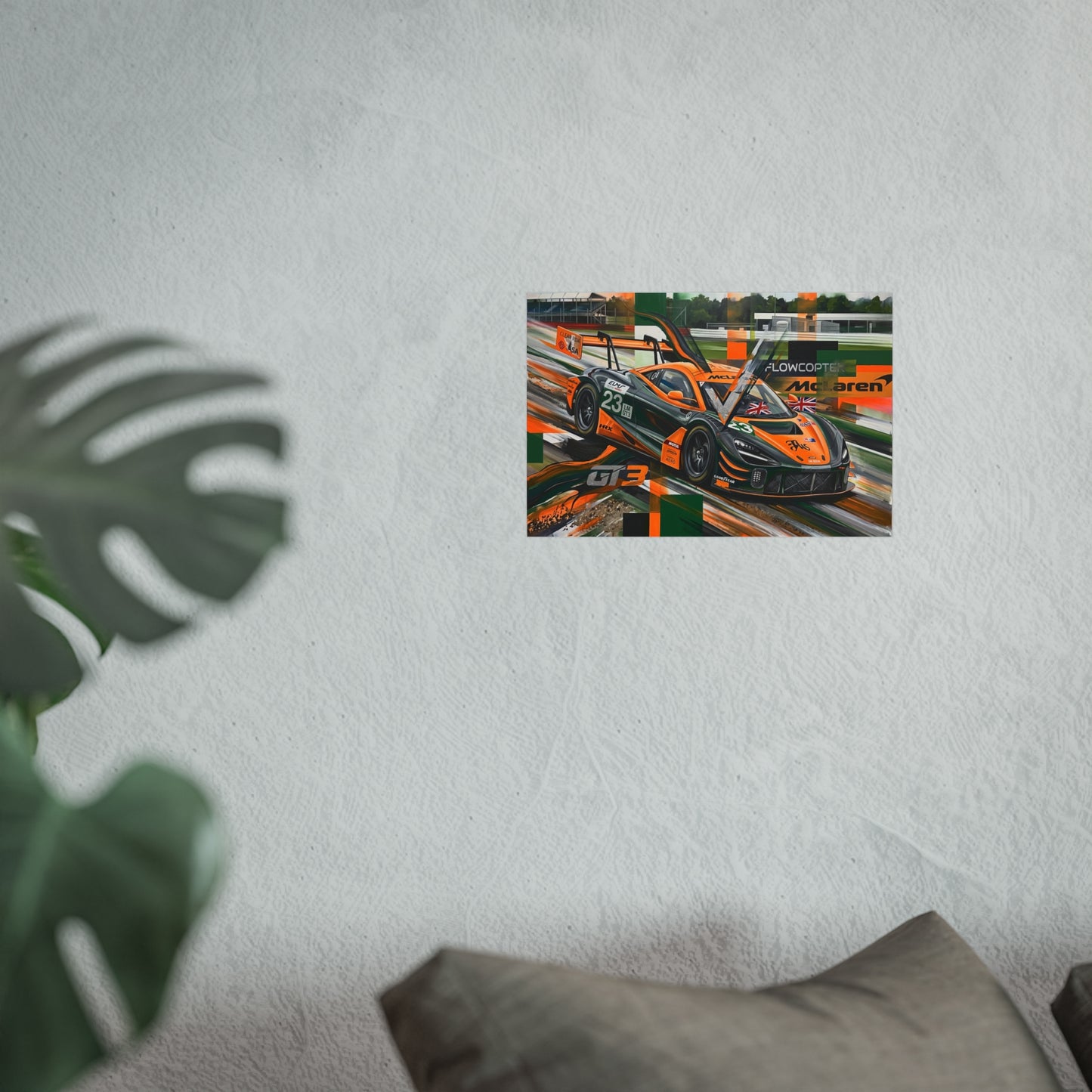 McLaren GT3 Fine Art Poster