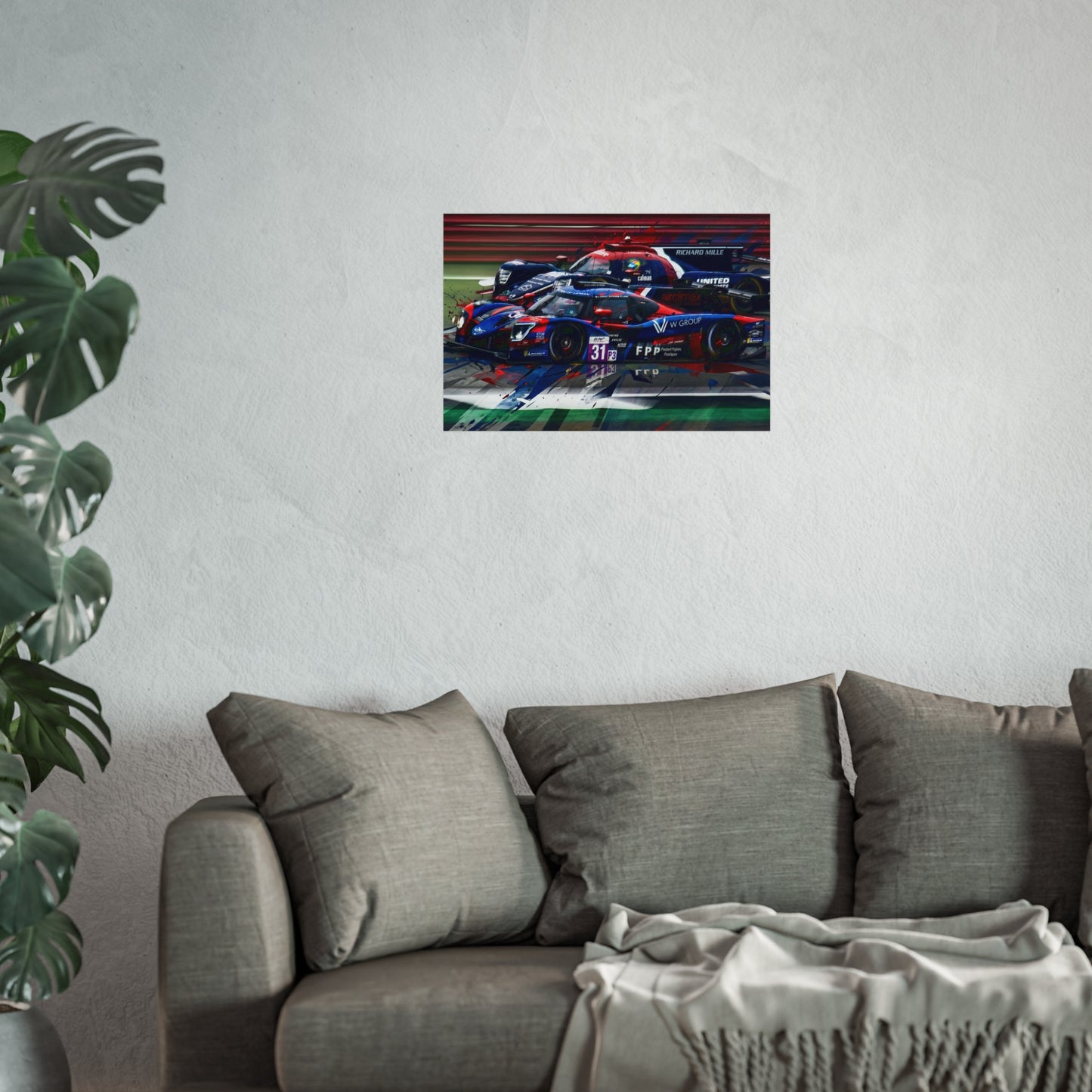 United Autosports Fine Art Poster