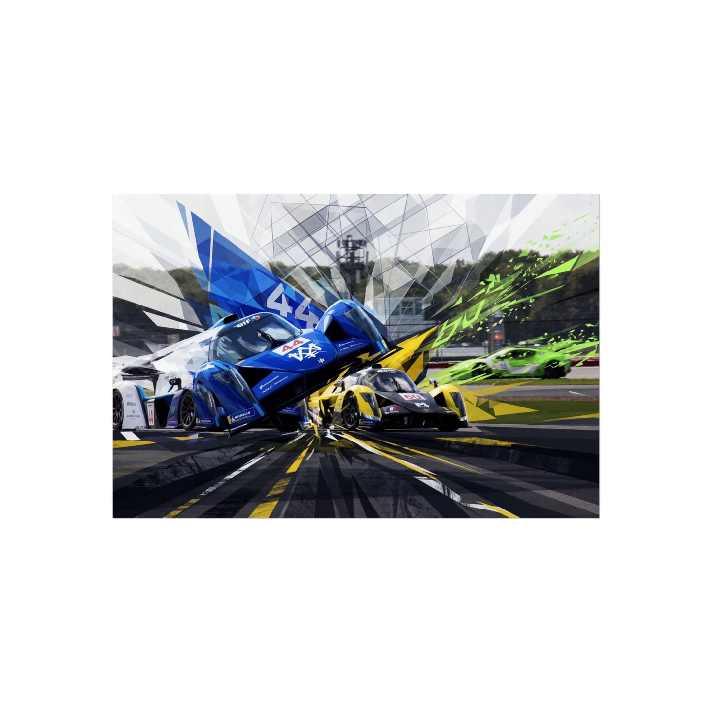 ELMS - European Le Man Series Fine Art Poster