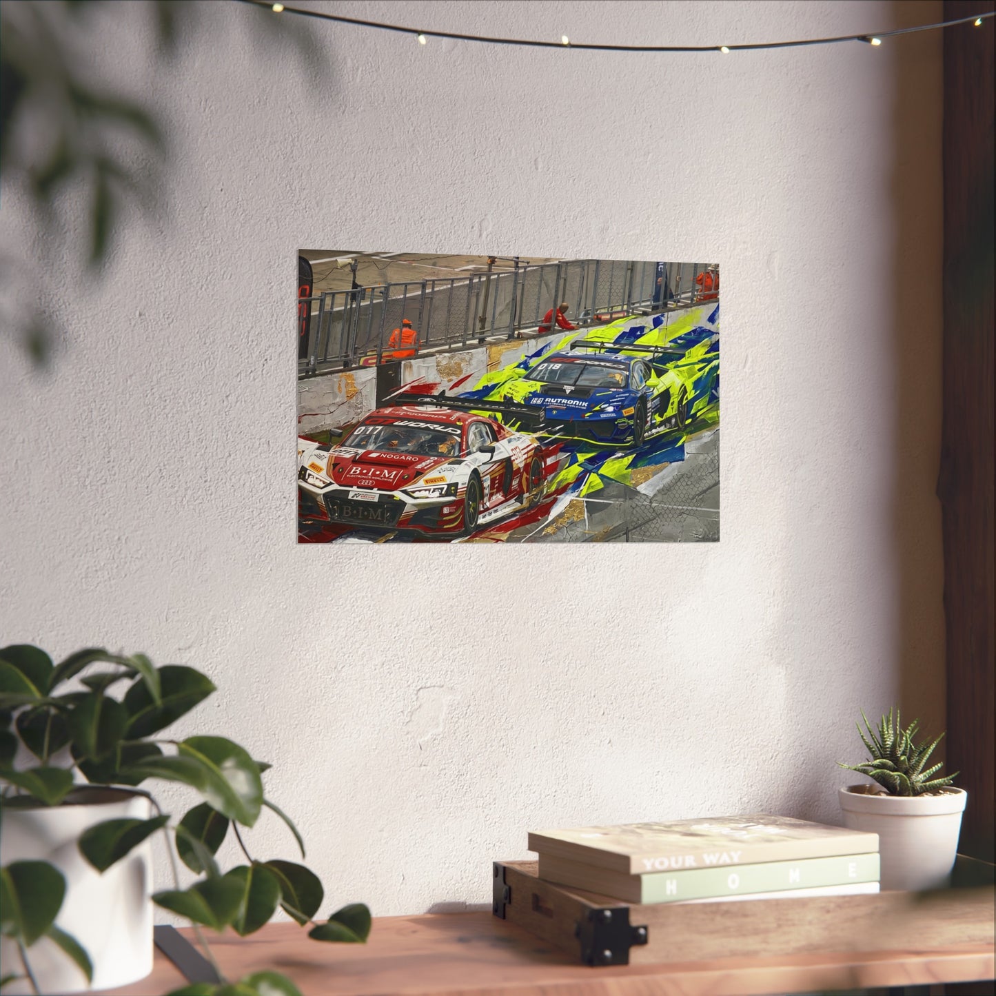 Audi Racing Fine Art Poster