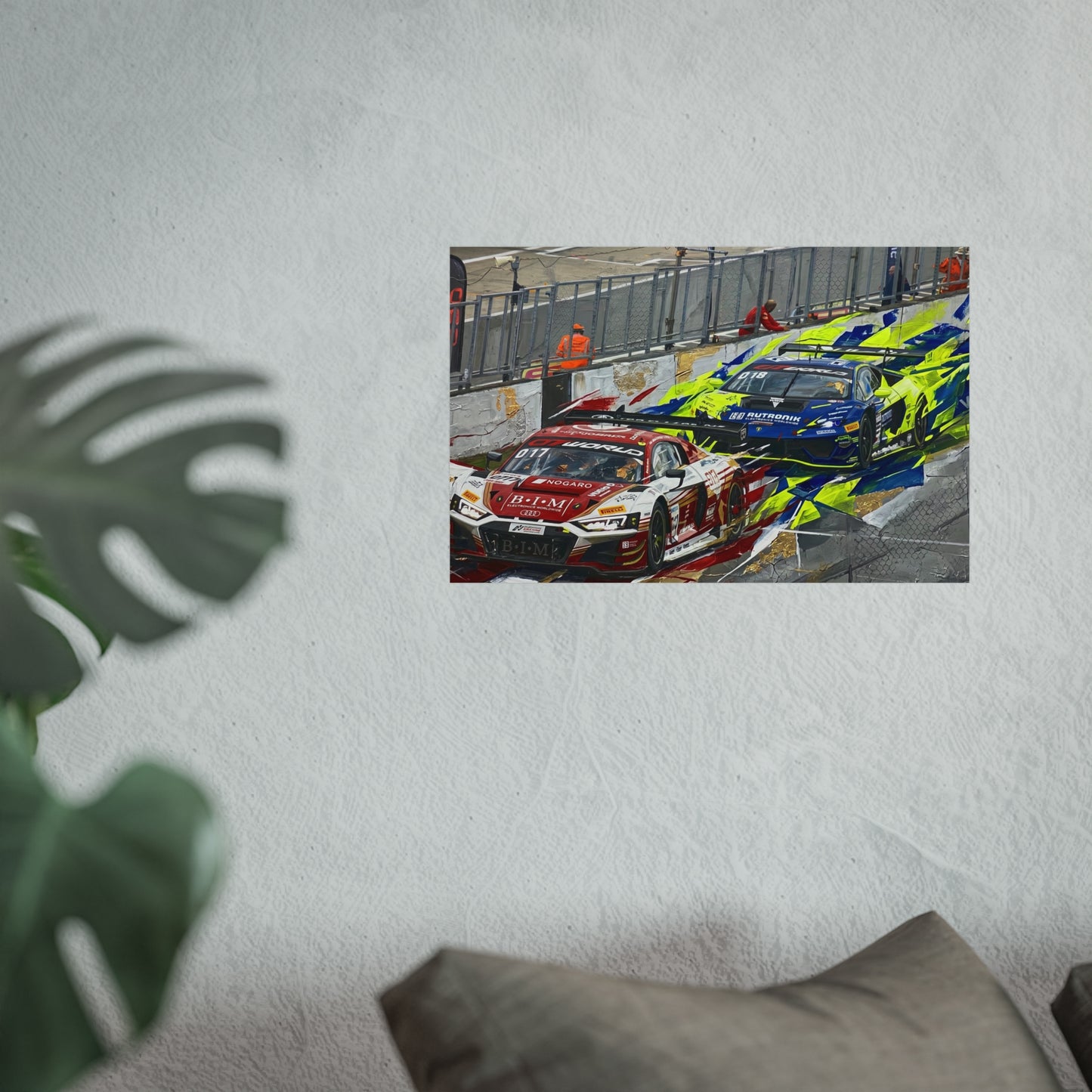 Audi Racing Fine Art Poster
