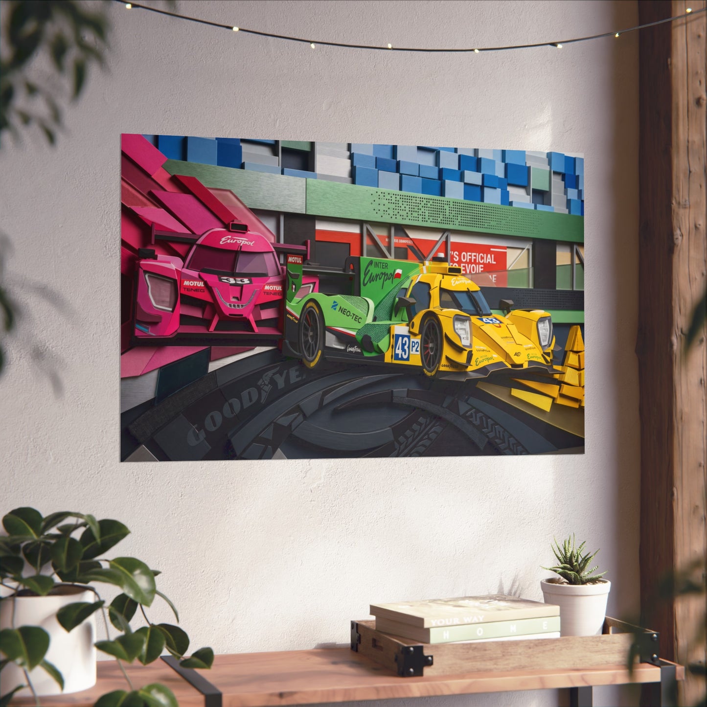 ELMS - European Le Man Series Fine Art Poster