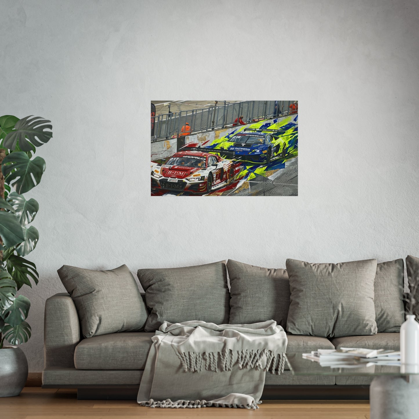 Audi Racing Fine Art Poster