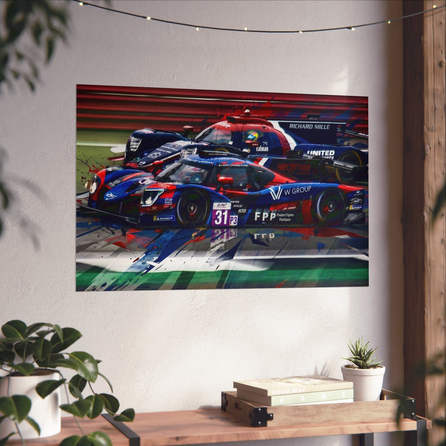 United Autosports Fine Art Poster
