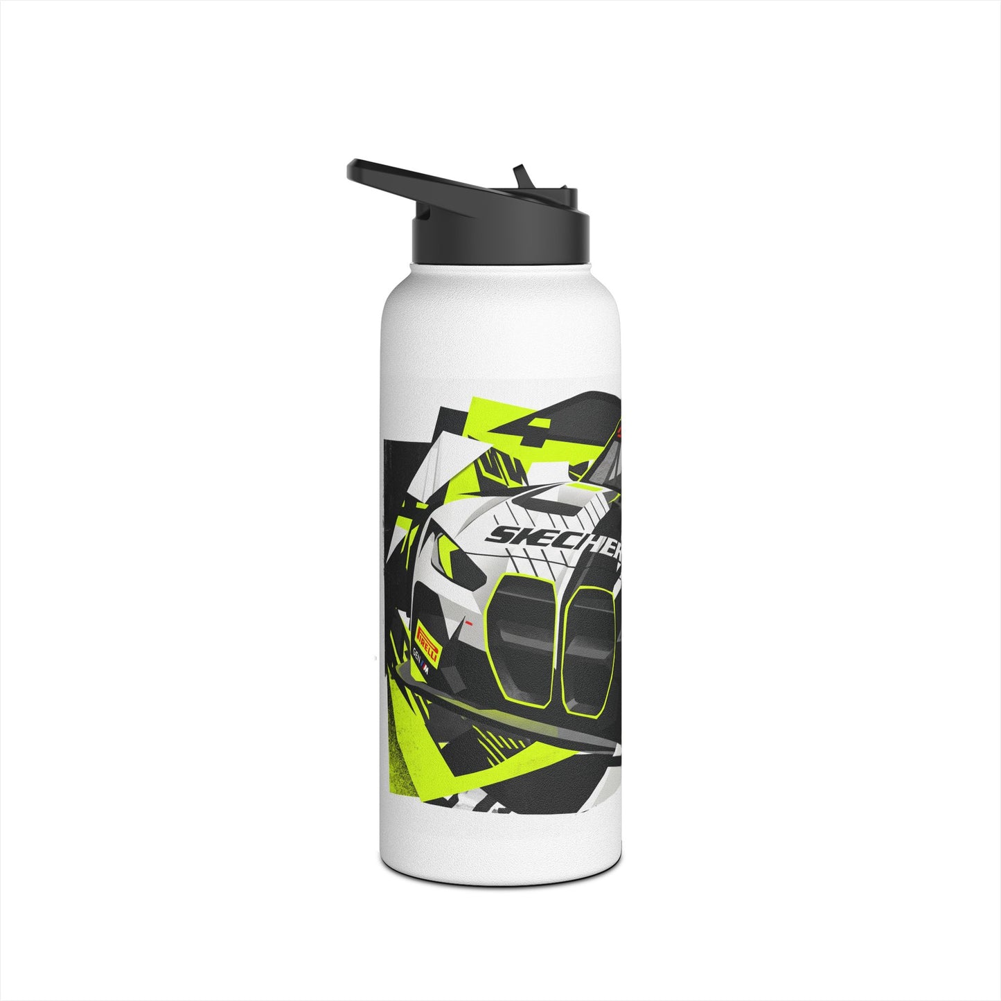Valentino Rossi BMW M4 GT3 EVO GT World Challenge Europe Stainless Steel Water Bottle