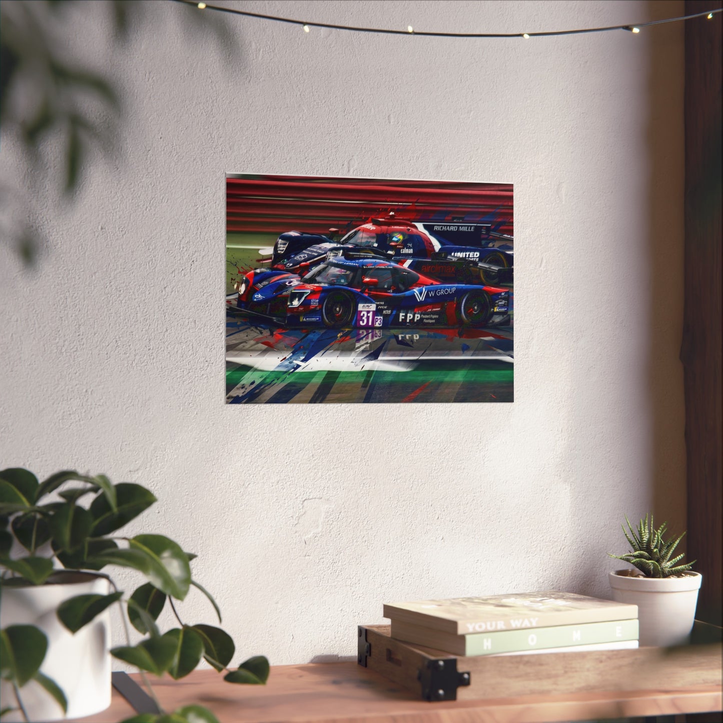 United Autosports Fine Art Poster