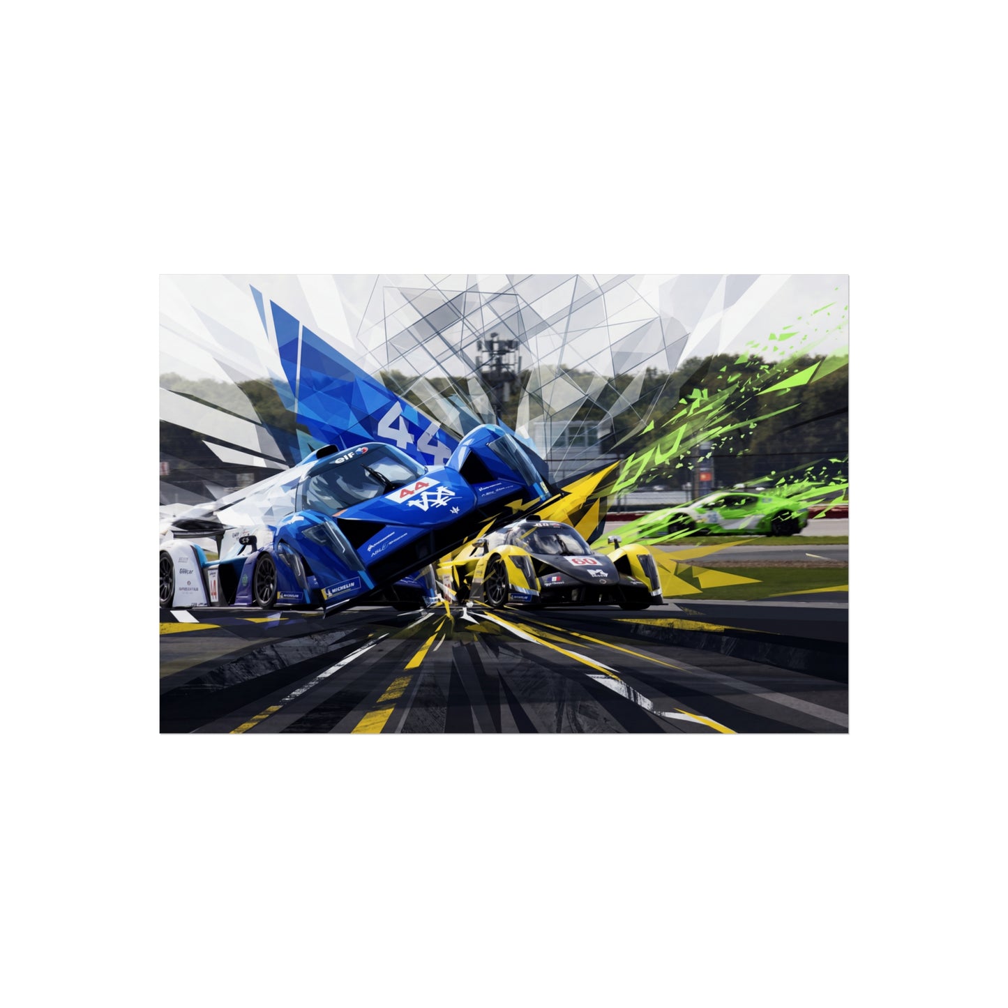 ELMS - European Le Man Series Fine Art Poster