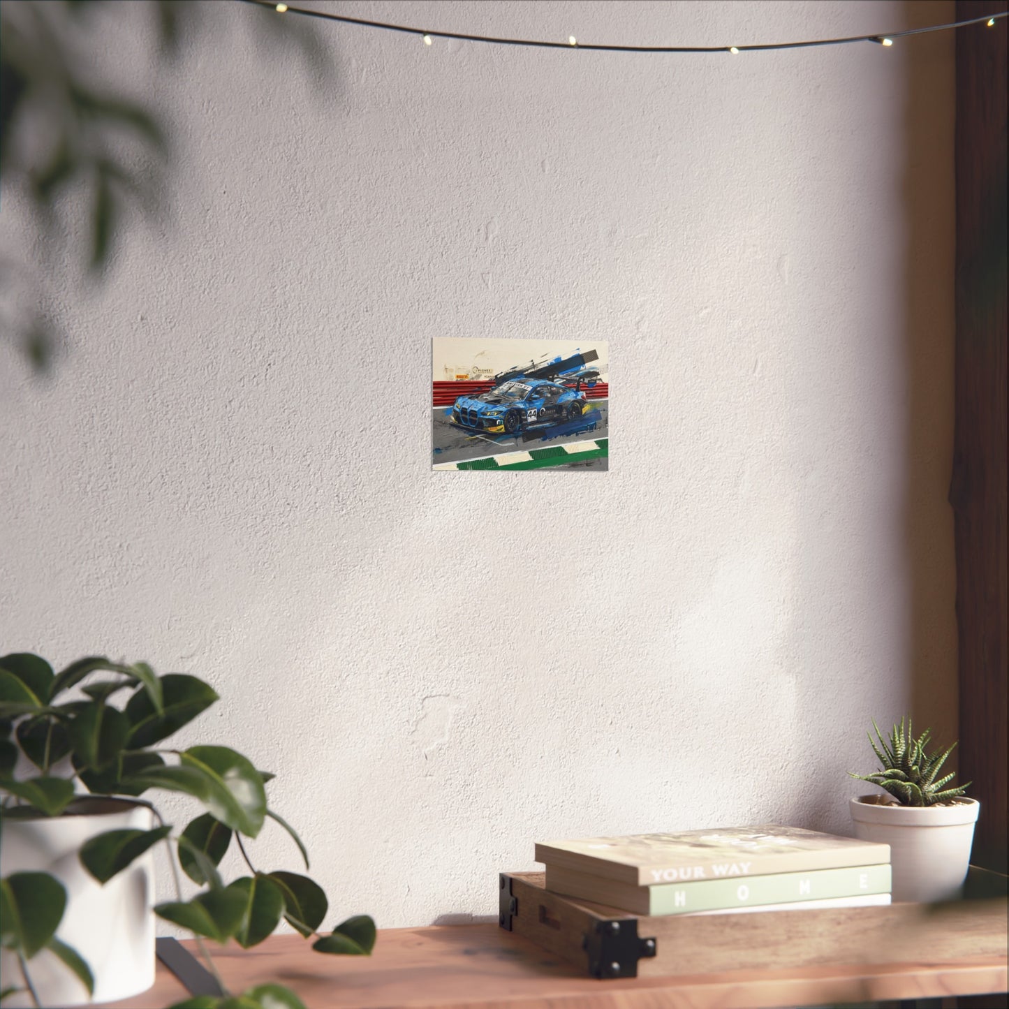 British GT Ginetta Racing Fine Art Poster