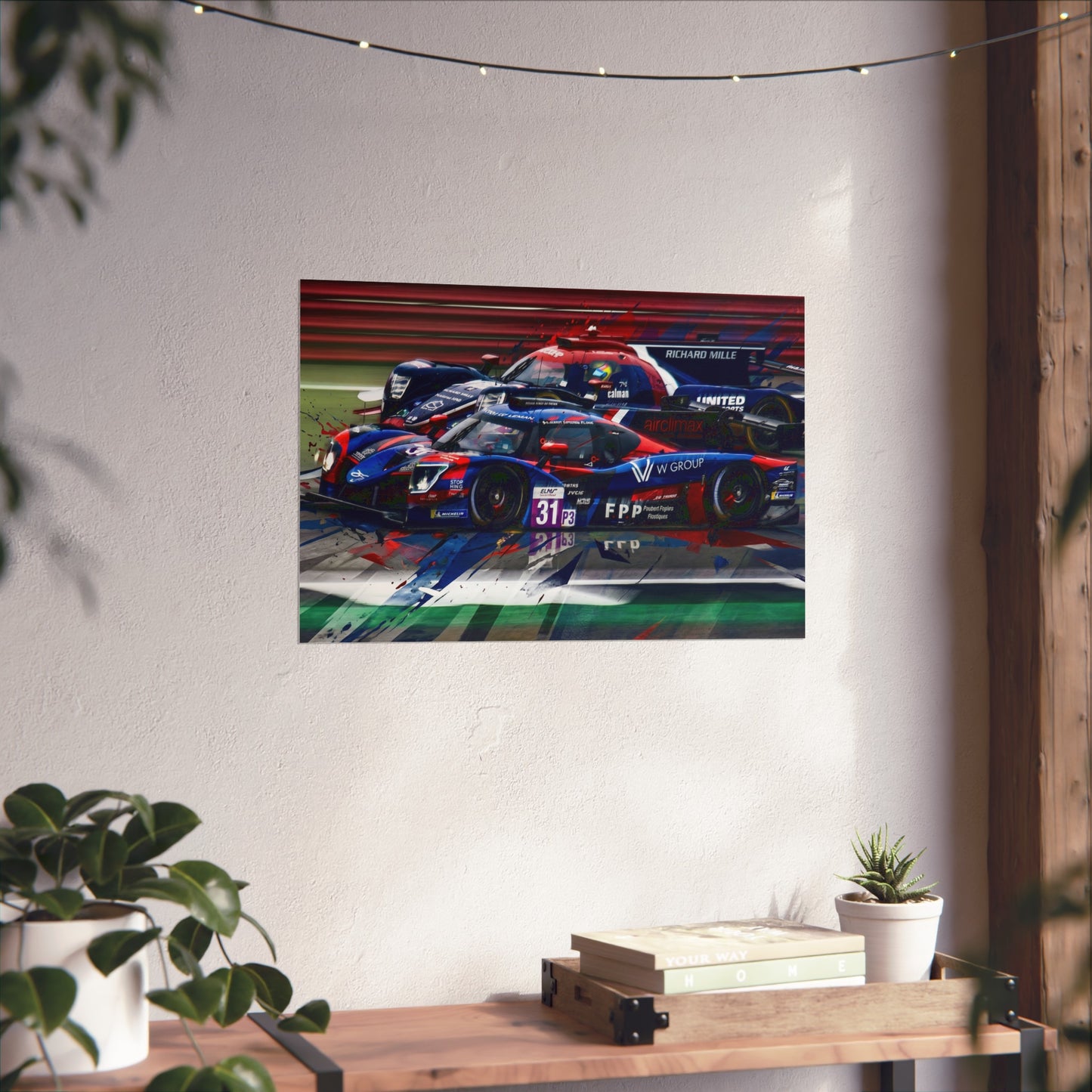 United Autosports Fine Art Poster