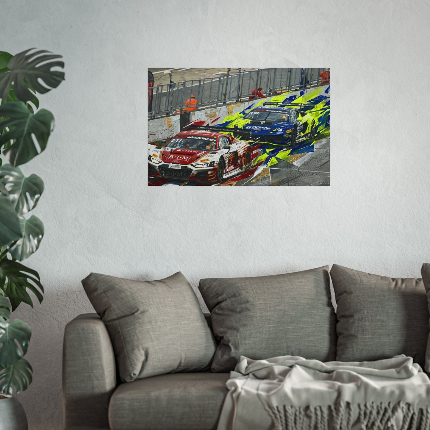 Audi Racing Fine Art Poster