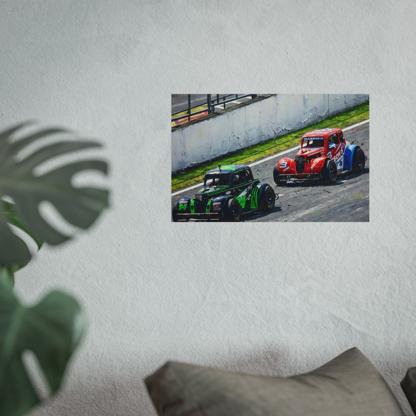 Brands Hatch Legends Fine Art Poster