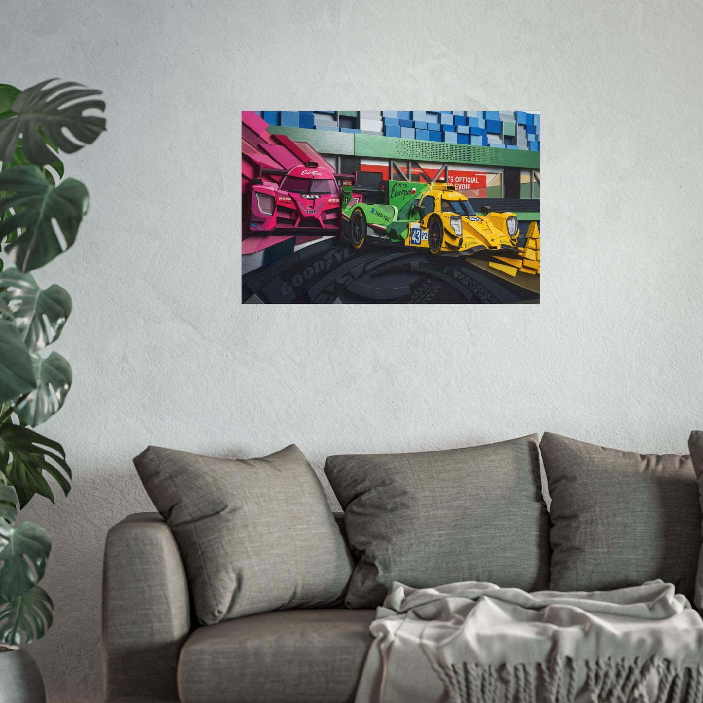 ELMS - European Le Man Series Fine Art Poster