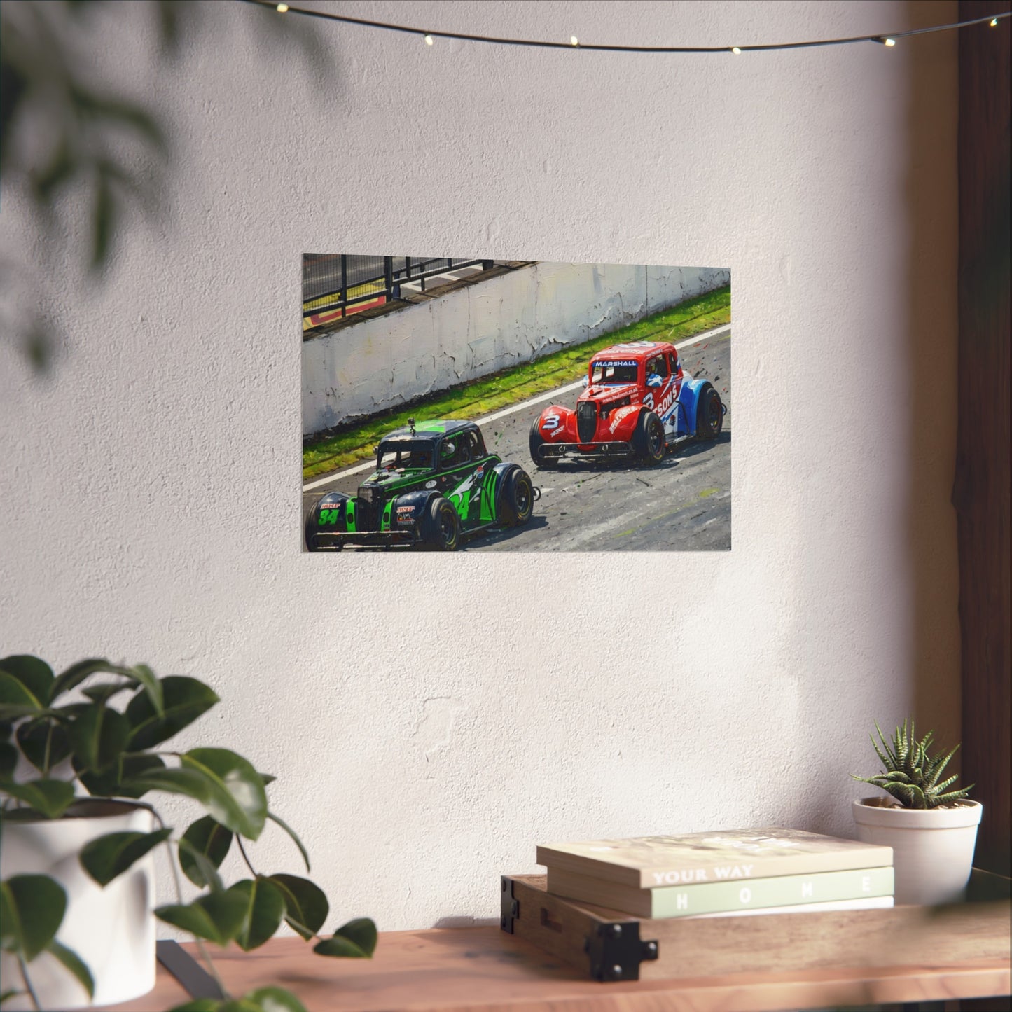 Brands Hatch Legends Fine Art Poster