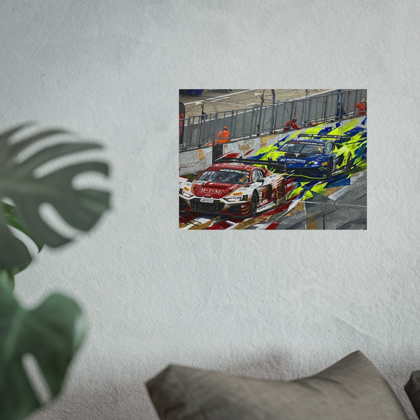 Audi Racing Fine Art Poster