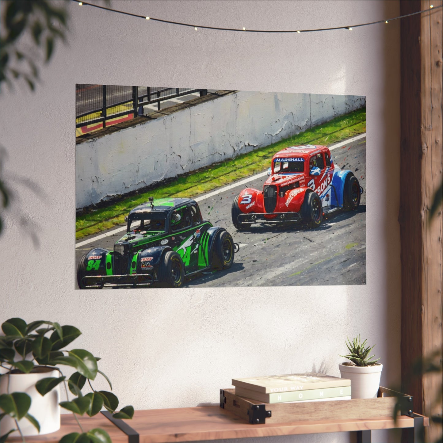 Brands Hatch Legends Fine Art Poster
