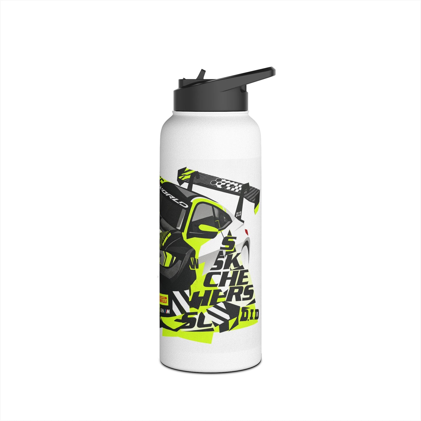 Valentino Rossi BMW M4 GT3 EVO GT World Challenge Europe Stainless Steel Water Bottle