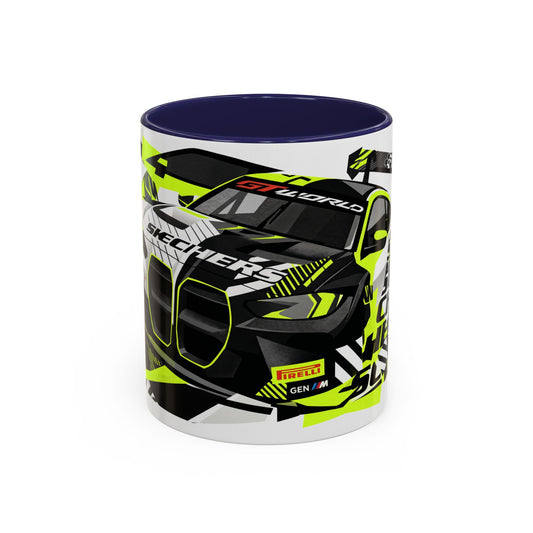 Valentino Rossi BMW GT3 EVO GT World Challenge Europe Accent Coffee Mug