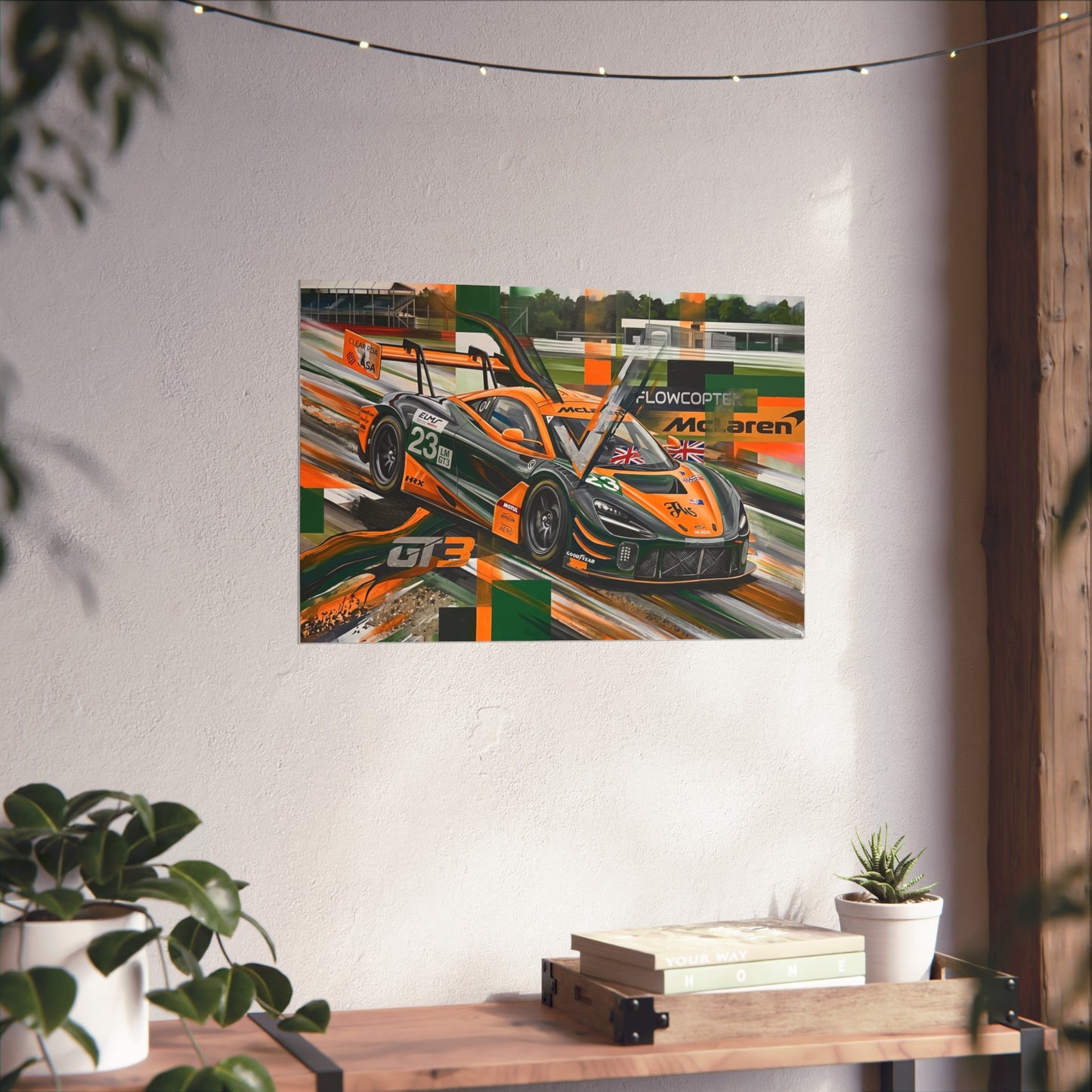McLaren GT3 Fine Art Poster