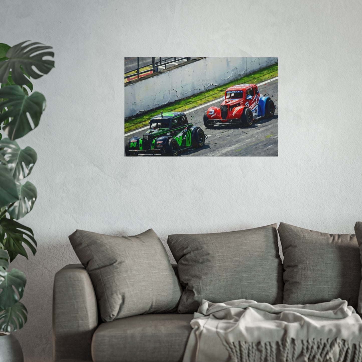 Brands Hatch Legends Fine Art Poster