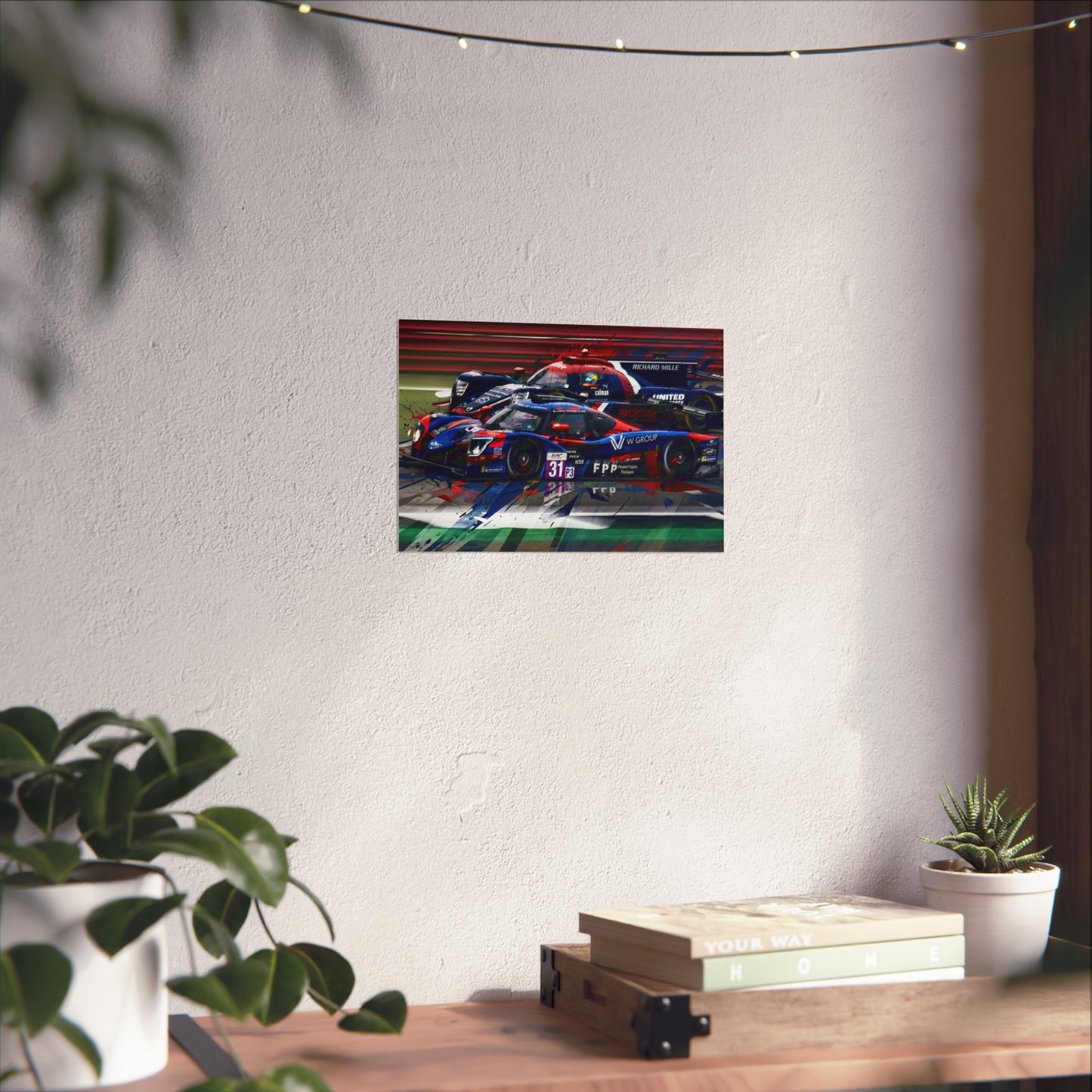 United Autosports Fine Art Poster