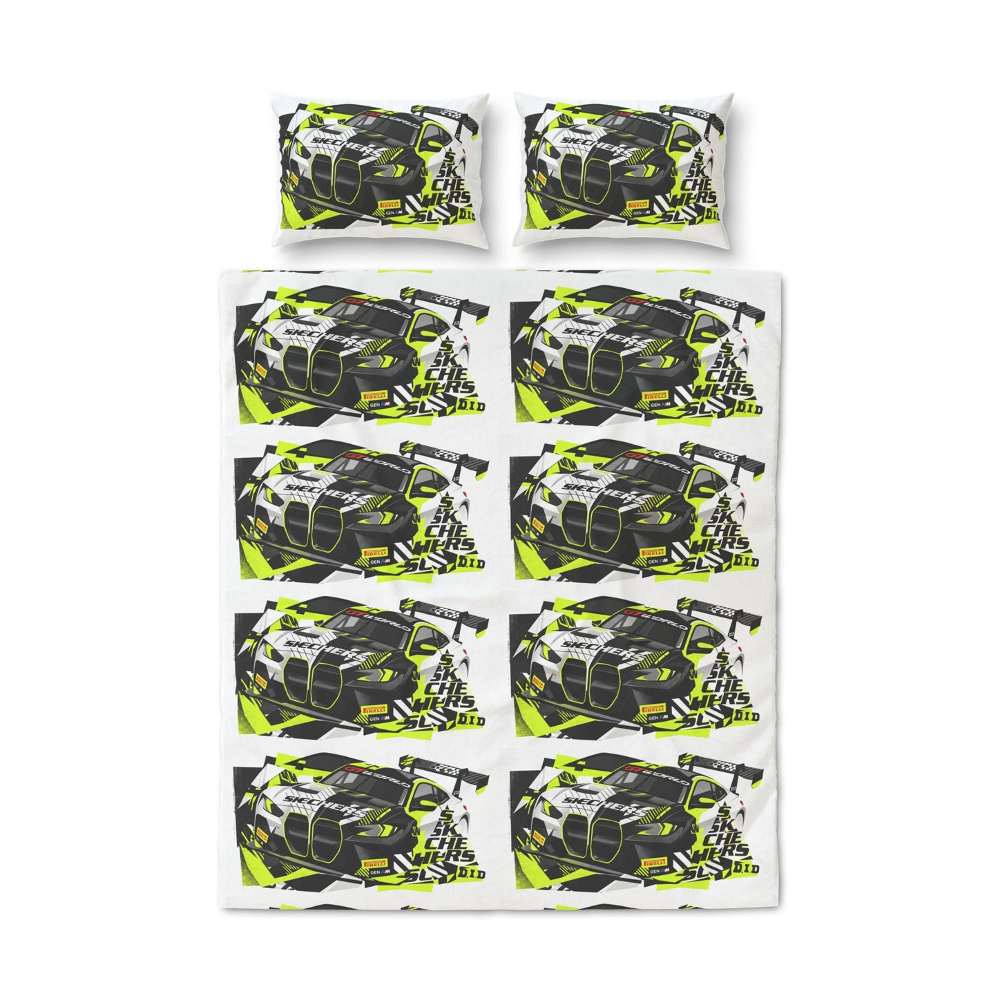 Valentino Rossi BMW M4 GT3 EVO GT World Challenge Europe Duvet Cover Set