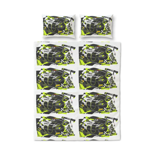 Valentino Rossi BMW M4 GT3 EVO GT World Challenge Europe Duvet Cover Set