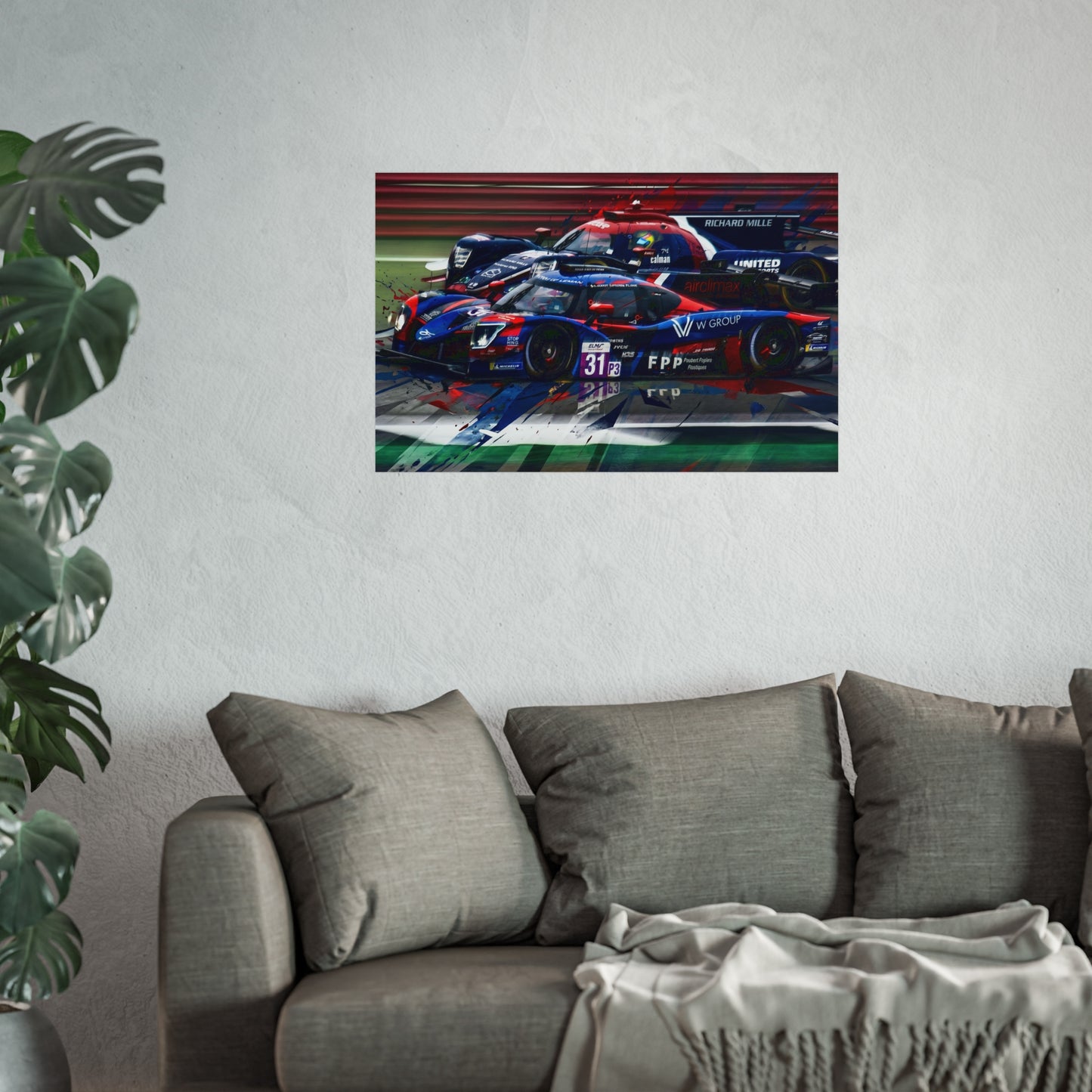 United Autosports Fine Art Poster