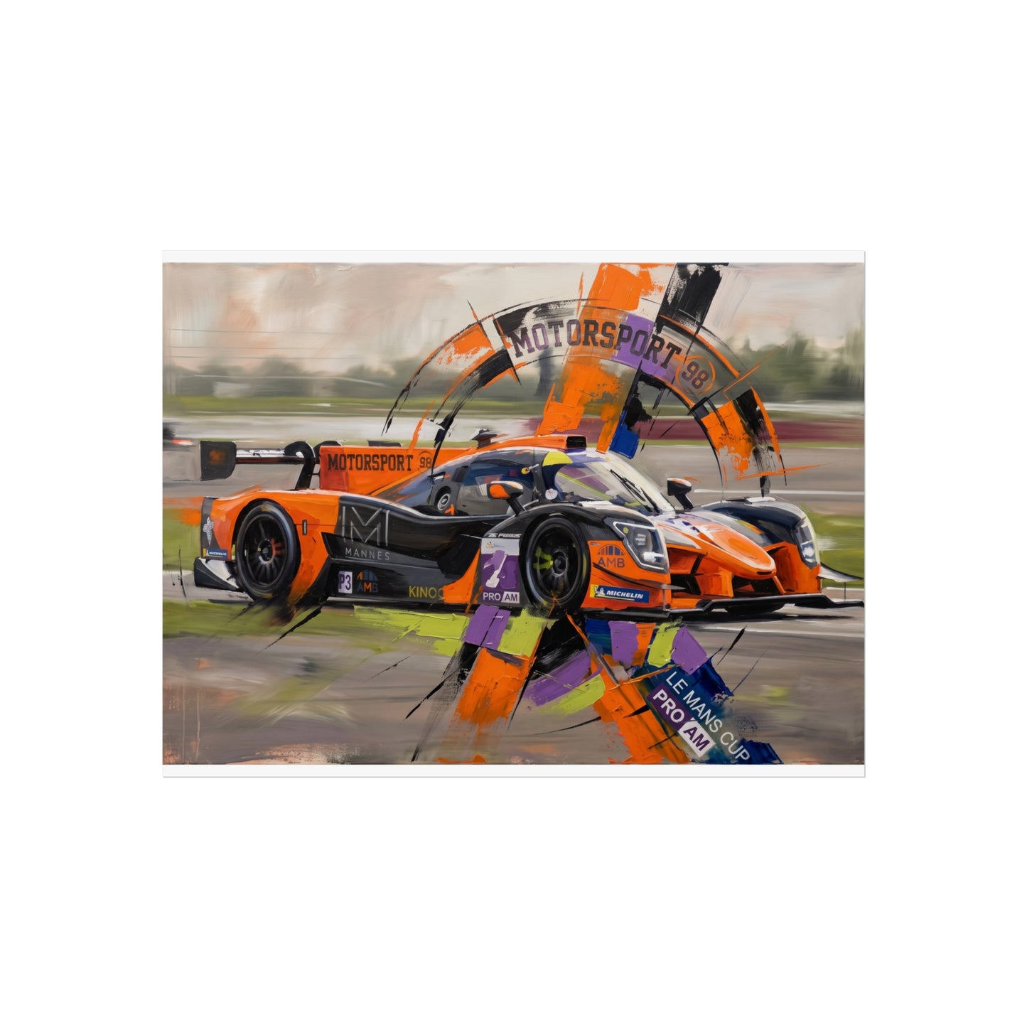 ELMS Le Mans Cup Fine Art Poster