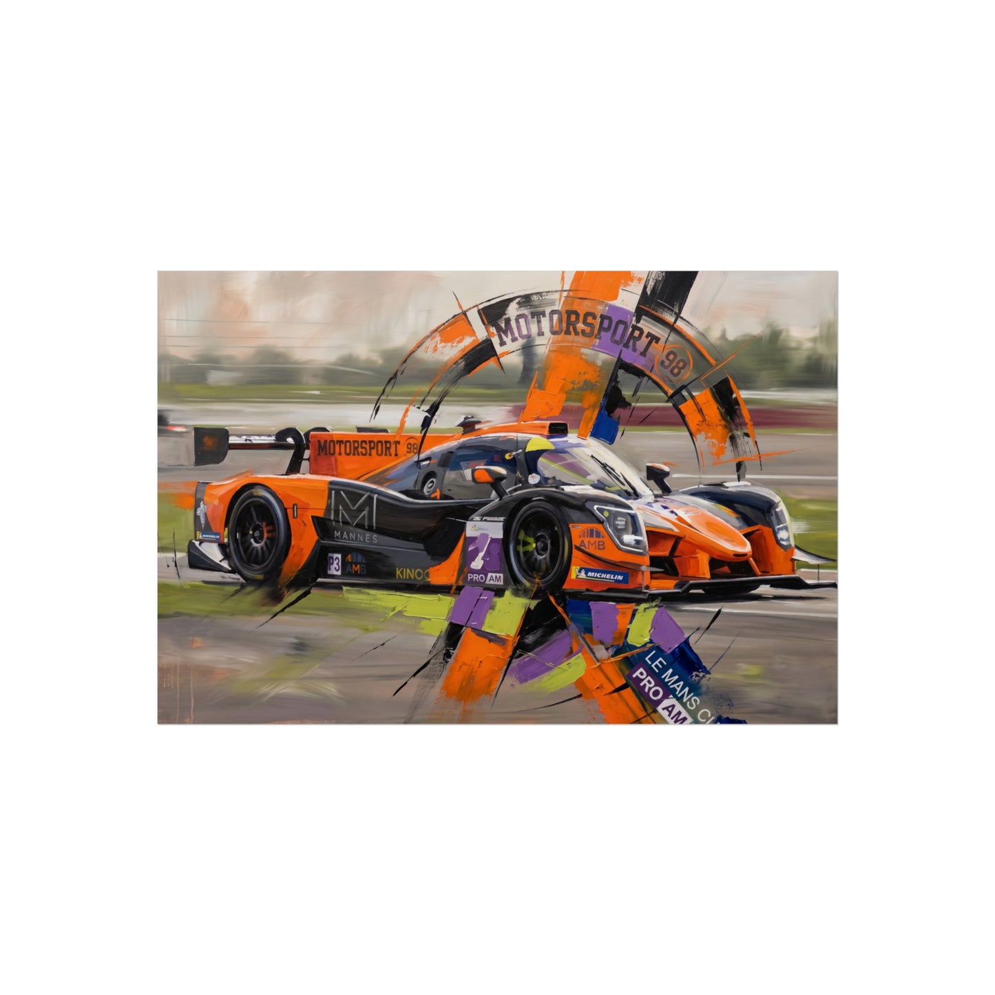 ELMS Le Mans Cup Fine Art Poster