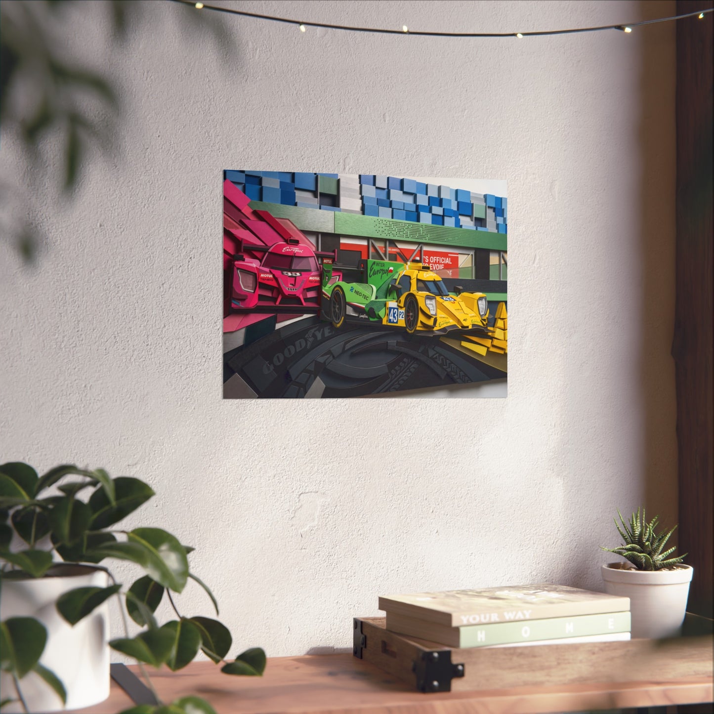 ELMS - European Le Man Series Fine Art Poster