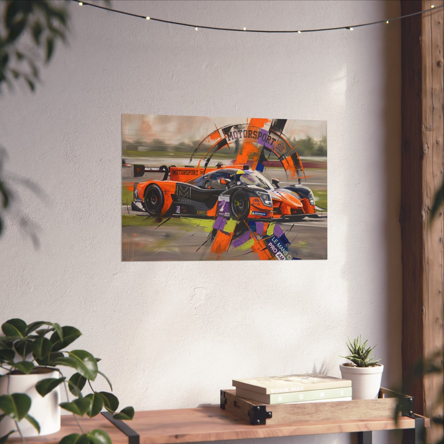 ELMS Le Mans Cup Fine Art Poster